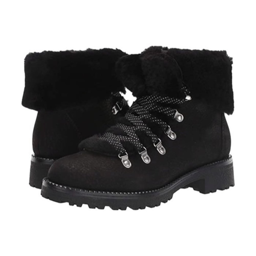 COPY - J. Crew Nordic Fleece Lined Lace-up Boots